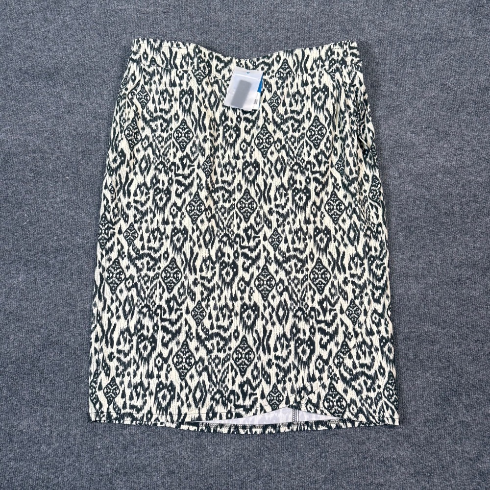 RipSkirt Hawaii Indolkat Wrap Skirt Sz L Length 3 Black Geometric Quick Dry